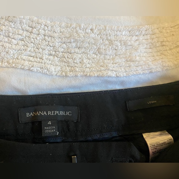 Banana Republic Front Seam Dress Pants Black - Picture 3 of 3